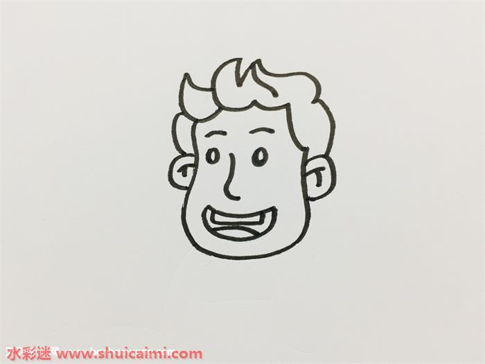 渔夫钓鱼怎么画 渔夫钓鱼简笔画图片彩色