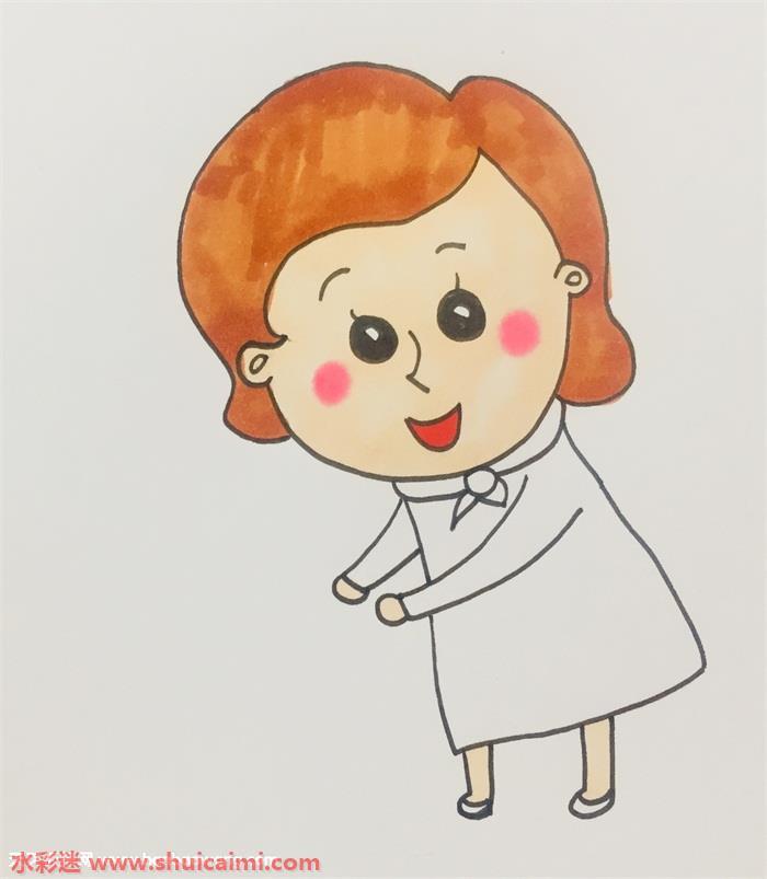 我的妈妈怎么画 我的妈妈简笔画漂亮彩色