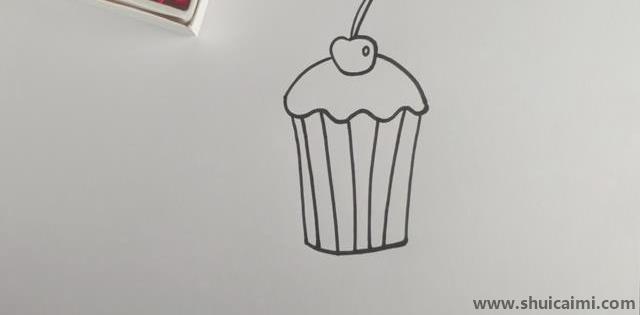 一起来学一学蛋糕简笔画怎么画？