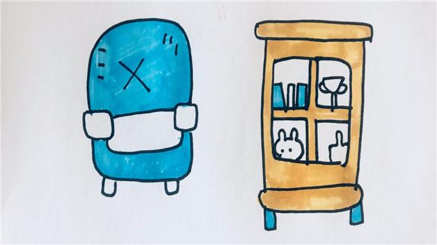 客厅的简笔画怎么画 客厅简笔画好看