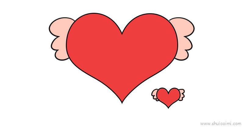 心儿童画怎么画 心简笔画顺序