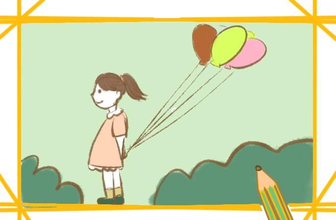 小女孩的简笔画 小女孩的简笔画简单又漂亮