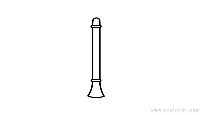 单簧管简笔画怎么画 单簧管简笔画好看