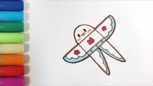 风筝鱼简笔画图片大全 风筝鱼简笔画图片大全可爱