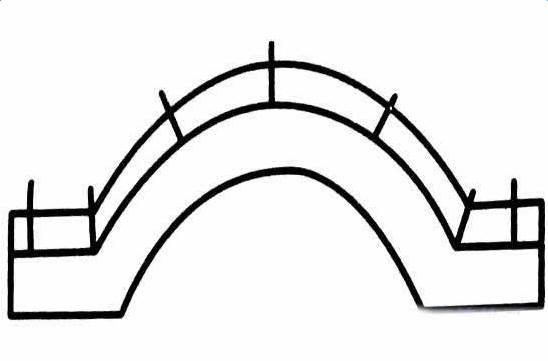 桥简笔画图片大全 海心沙桥简笔画图片大全