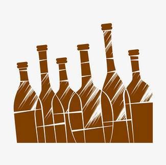 酒瓶简笔画图片 酒瓶简笔画怎么画