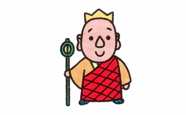 唐僧简笔画 唐僧简笔画Q版