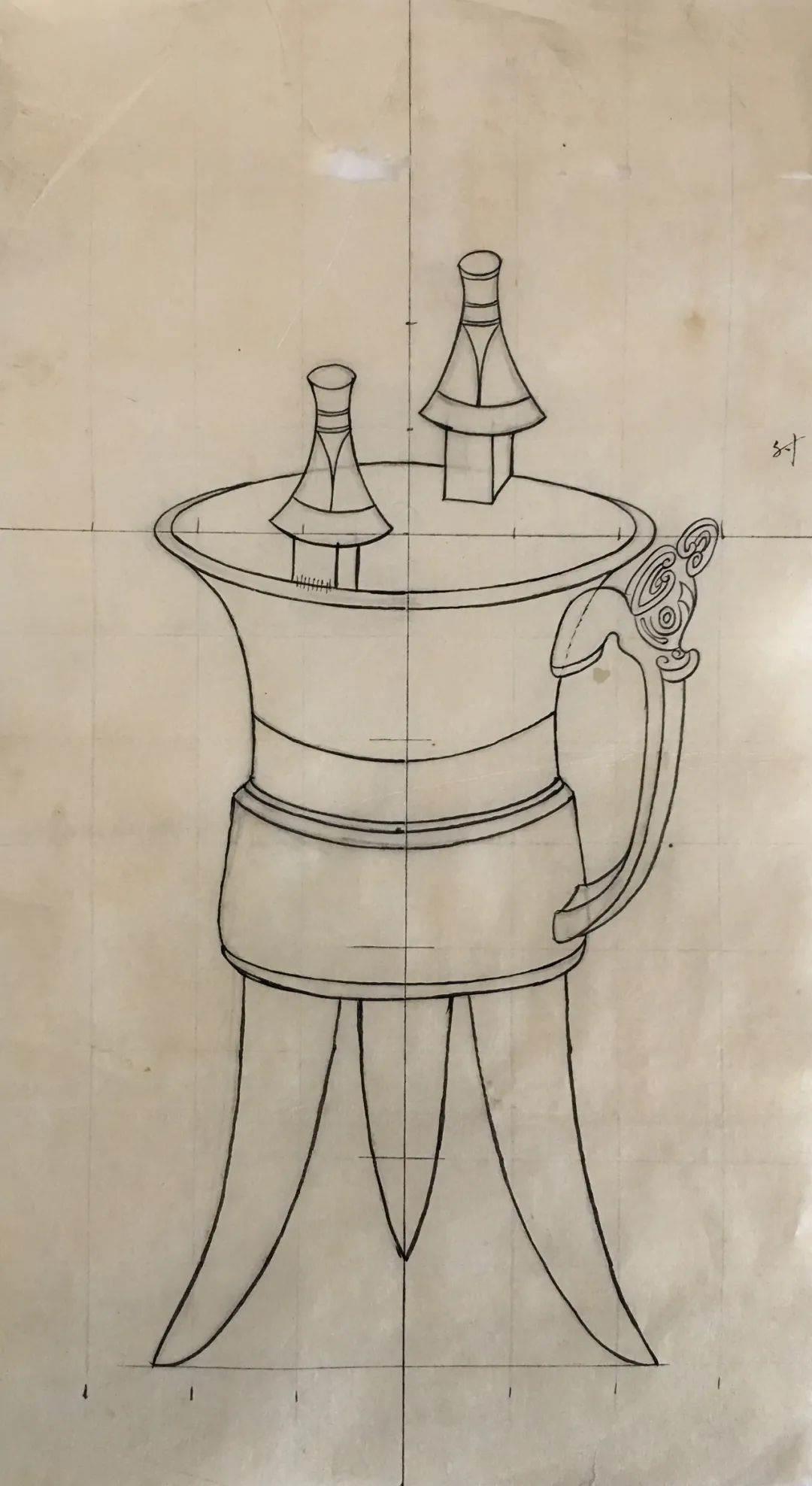青铜器简笔画 青铜器简笔画图片大全彩色