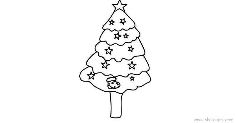 圣诞树儿童画怎么画 圣诞树简笔画画法
