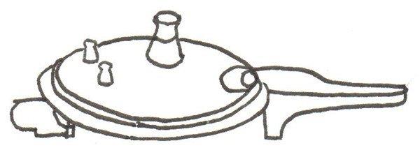 高压锅的简笔画怎么画 高压锅的简笔画简单又好看