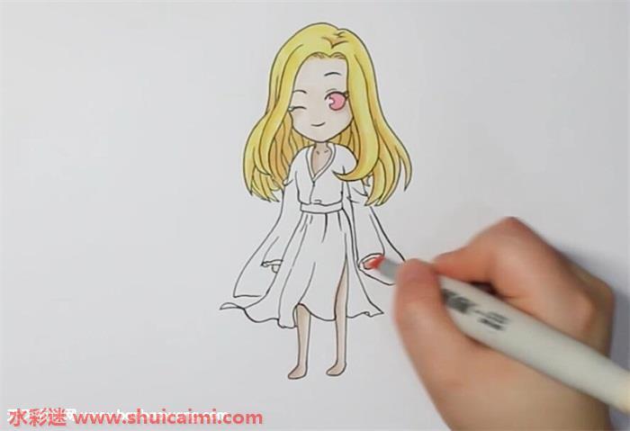 清瞳怎么画 清瞳简笔画画法