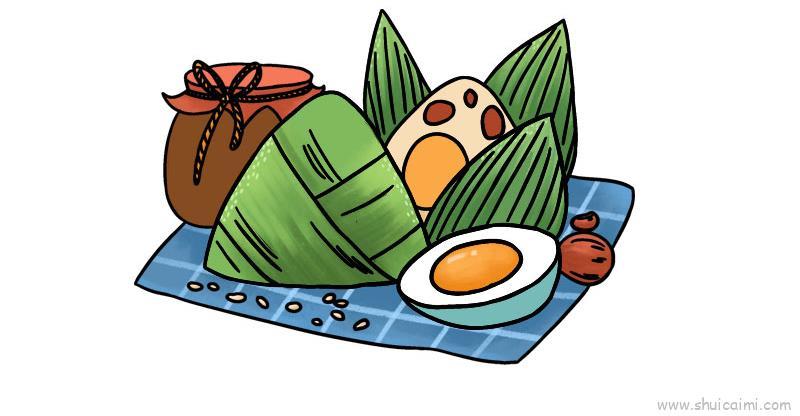 端午节儿童画怎么画 端午节简笔画简单又好看