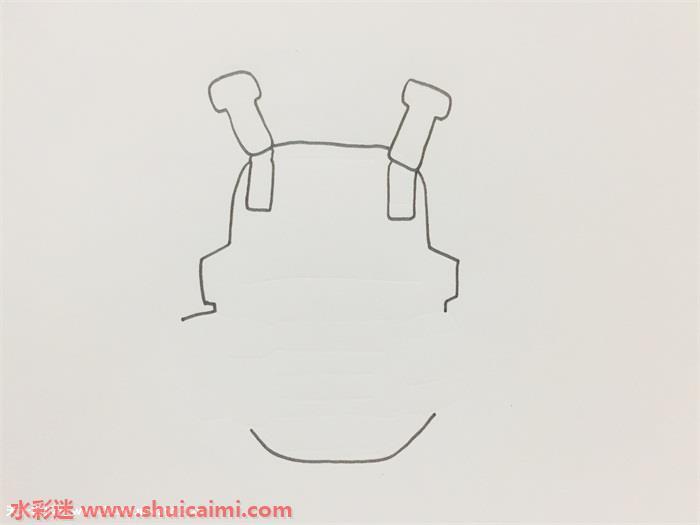 绝地求生三级甲怎么画 绝地求生三级甲简笔画画法