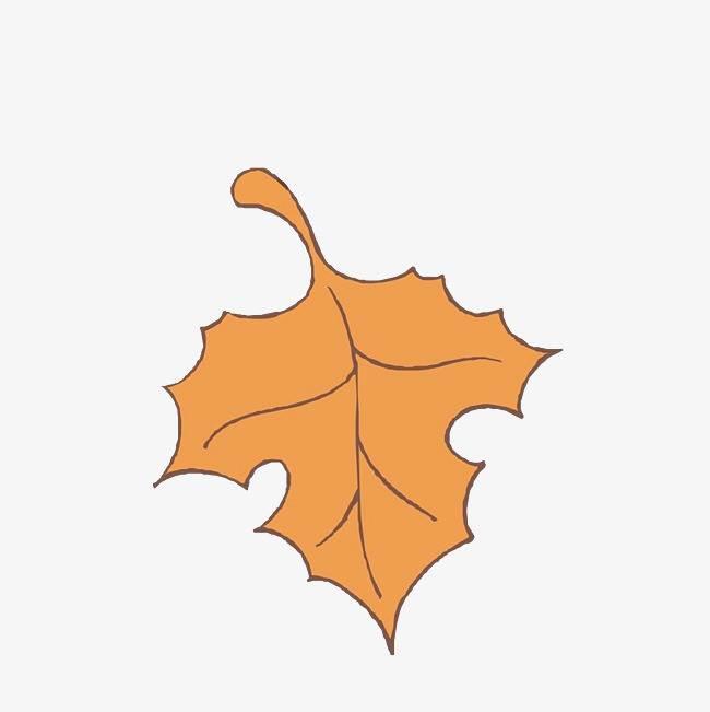 落叶简笔画 落叶简笔画彩色