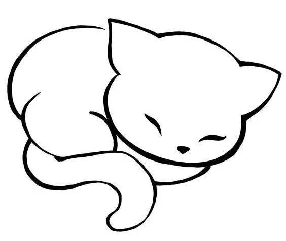 画猫的简笔画 怎么画猫的简笔画