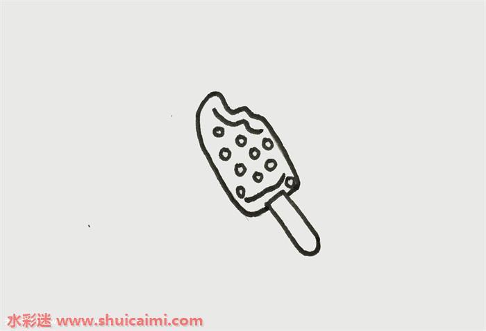 冰棒怎么画 冰棒简笔画漂亮卡通