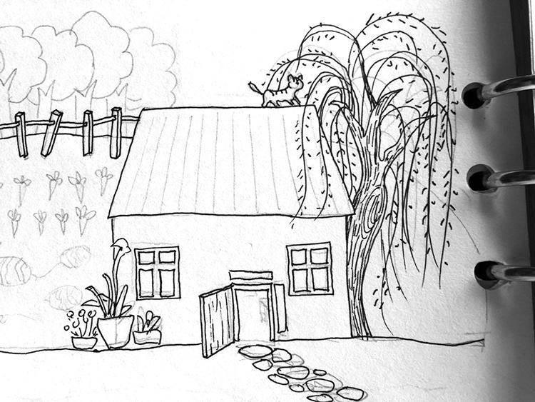 风景简笔画 风景简笔画简单又漂亮