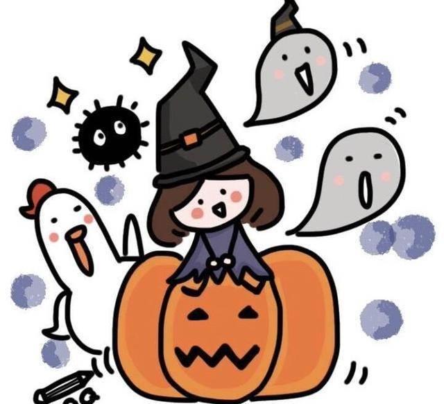 万圣节简笔画 万圣节简笔画人物
