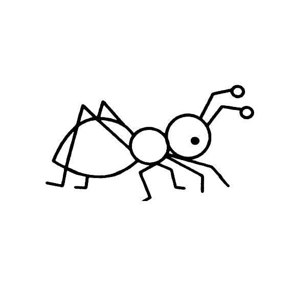 爬行动物简笔画 爬行动物简笔画彩色