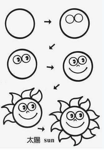 中班简笔画图片大全 中班简笔画图片大全幼儿园简单