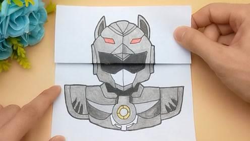 迷你特工队简笔画 迷你特工队简笔画机甲