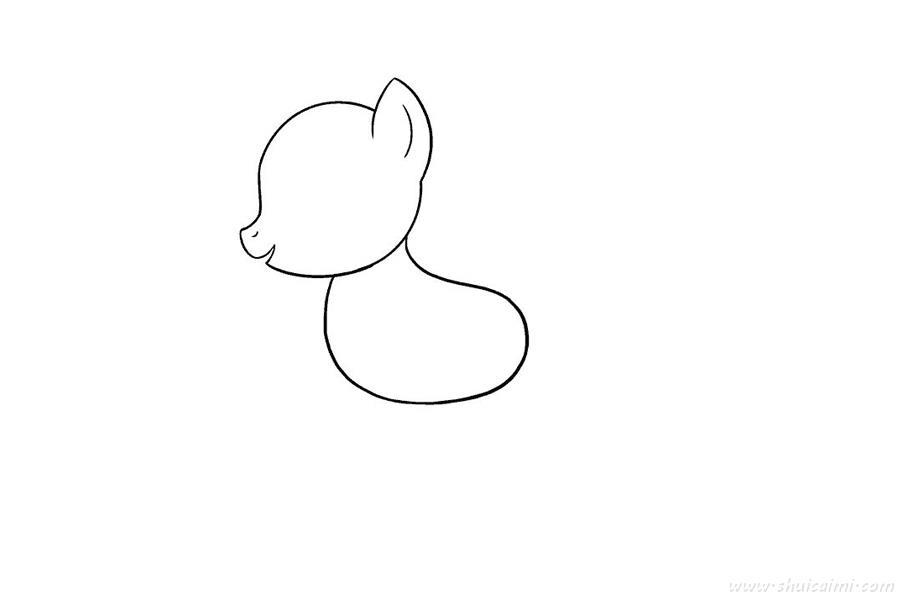 小马宝莉云宝黛西怎么画 小马宝莉云宝黛西简笔画步骤