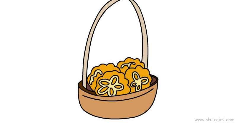 月饼儿童画怎么画 月饼简笔画画法