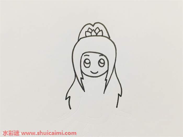 陈思思怎么画 陈思思简笔画图片大全