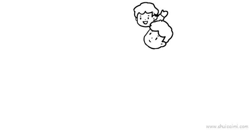 父亲节儿童画怎么画 父亲节简笔画图片