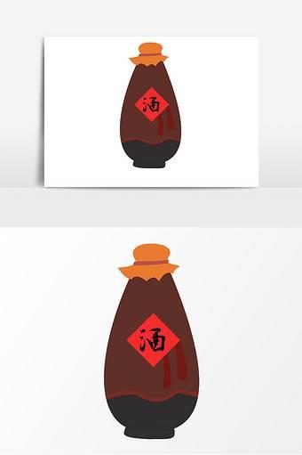 酒瓶简笔画图片 酒瓶简笔画怎么画