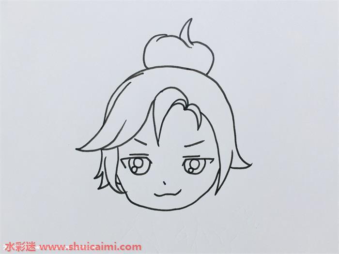 至尊宝怎么画 至尊宝简笔画步骤图