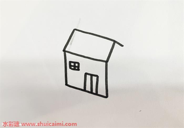 家乡美景怎么画 家乡美景简笔画简单又漂亮彩色
