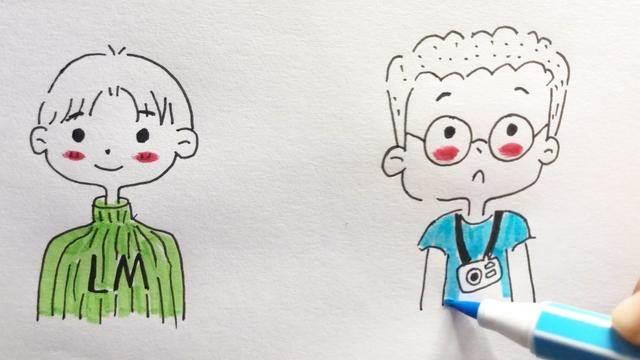 动漫简笔画男生帅气 动漫简笔画男生帅气简单