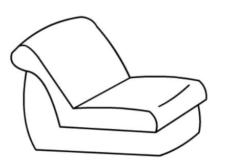 沙发的简笔画图片大全 沙发的简笔画图片大全大图