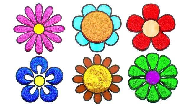 花的简笔画图片大全集 花的简笔画图片大全集可爱
