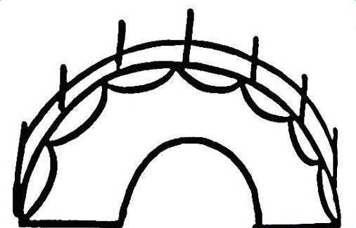 拱桥简笔画 拱桥简笔画图片
