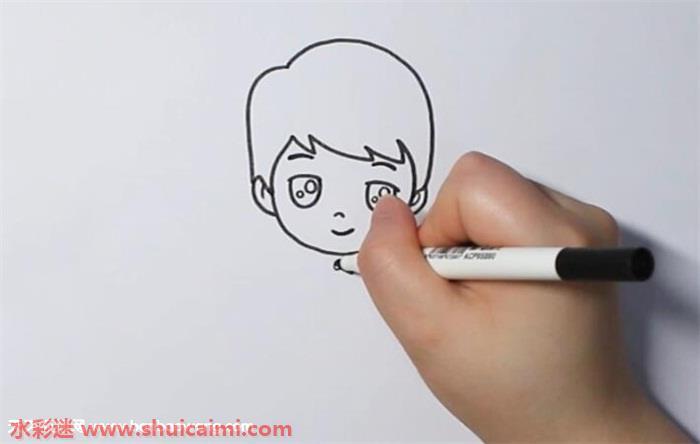 新郎简笔画怎么画图片大全彩色