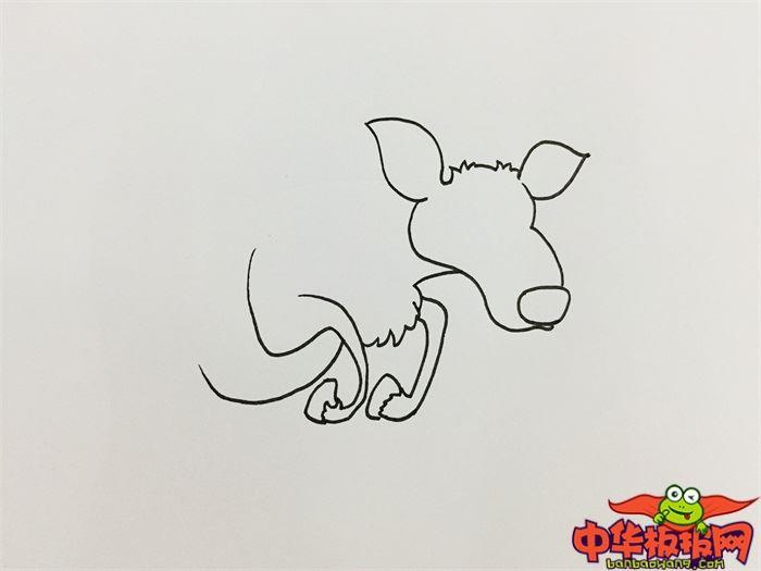 羚羊怎么画 羚羊简笔画简单又漂亮彩色