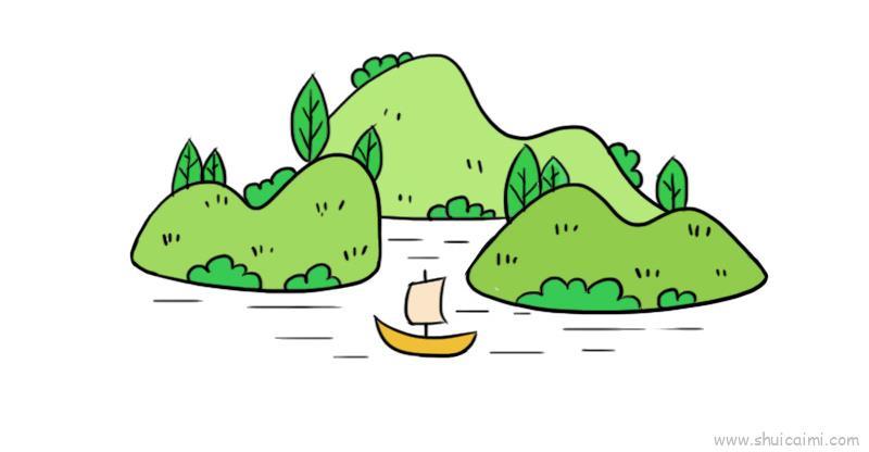 场景儿童画怎么画 场景简笔画简单