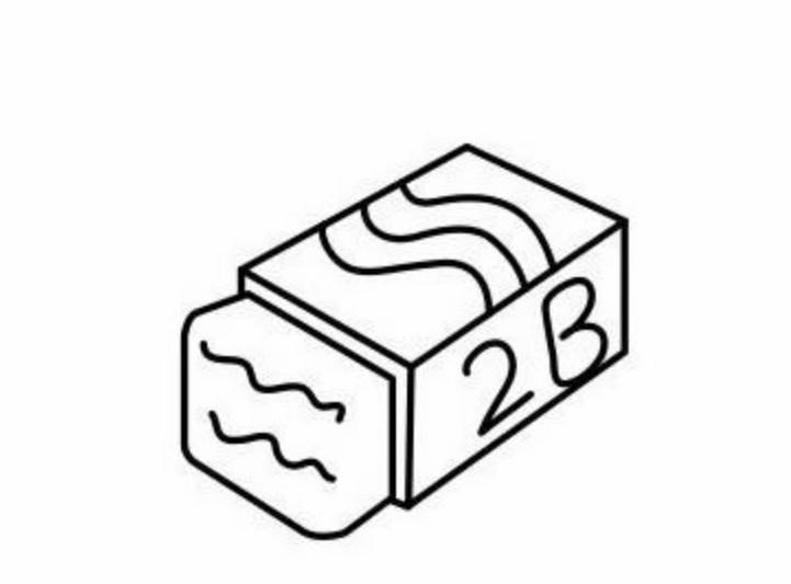 橡皮简笔画 橡皮简笔画彩色