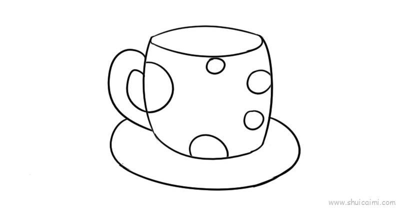 杯子儿童画怎么画 杯子简笔画画法
