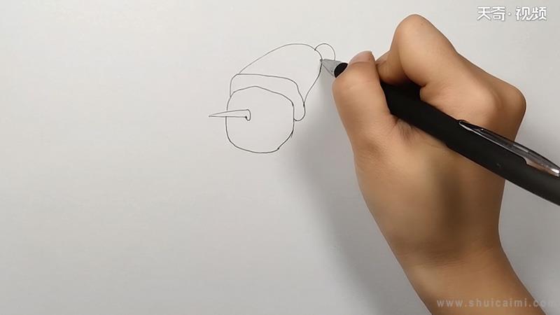 雪人简笔画怎么画 雪人简笔画图片