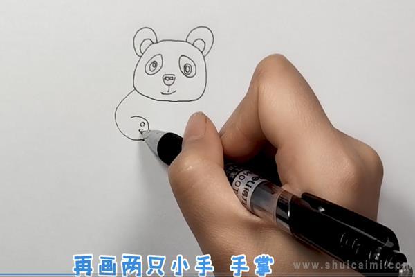 熊猫简笔画怎么画 熊猫简笔画顺序