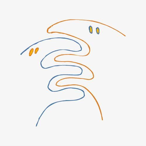 会流动的线条简笔画 会流动的线条简笔画图片