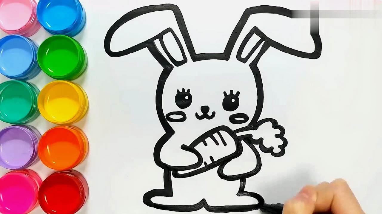 兔子怎么画简单又漂亮2023 兔子怎么画简单又漂亮图片