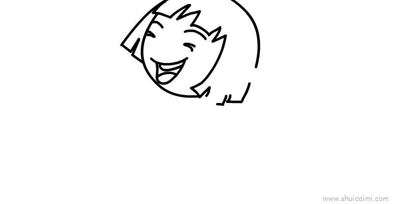 快乐儿童画怎么画 快乐简笔画图片