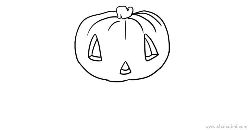 南瓜人儿童画怎么画 南瓜人简笔画图片大全