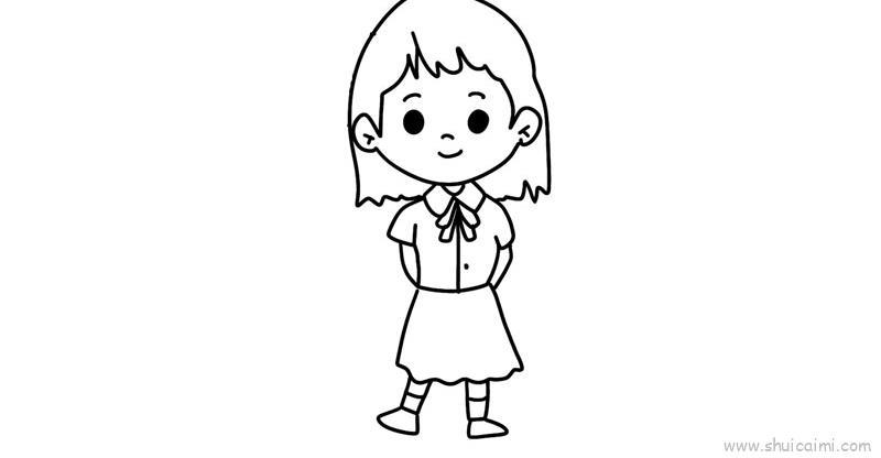 人儿童画怎么画 人简笔画顺序