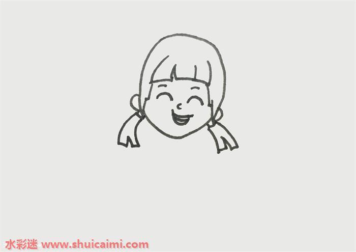 淘气包马小跳夏林果简笔画步骤教程