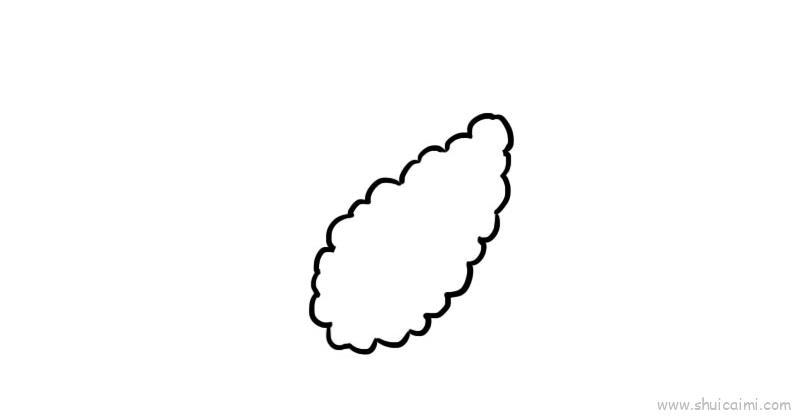 炸虾儿童画怎么画 炸虾简笔画步骤
